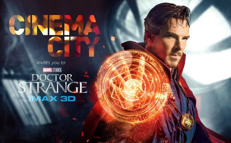 Doctor Strange poster cinema city